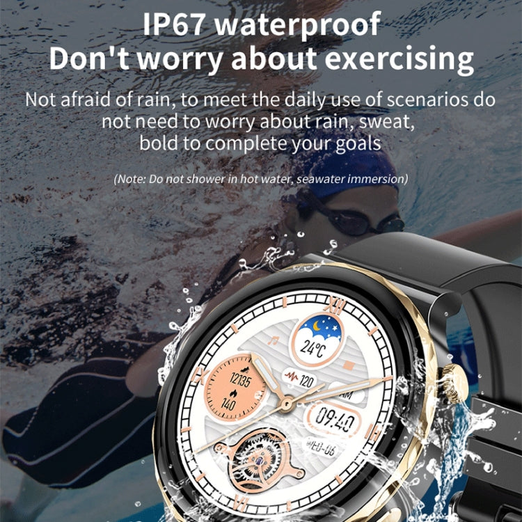 LEMFO HW52 1.28 inch Dual Mode Sport Smart Watch, Support Bluetooth Call / Sleep / Blood Oxygen / Heart Rate / Blood Pressure Health Monitor(Gold) - free shipping - PMC TechLife - Order now!