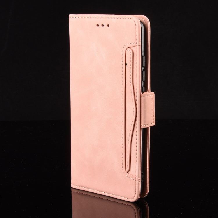 For Huawei Pura 70 Ultra Skin Feel Calf Texture Card Slots Leather Phone Case(Pink) - Huawei Cases by PMC Jewellery | Online Shopping South Africa | PMC Jewellery | Buy Now Pay Later Mobicred
