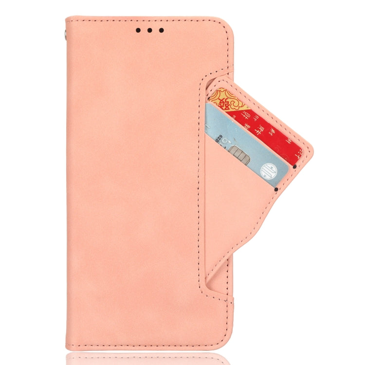 For Huawei Pura 70 Ultra Skin Feel Calf Texture Card Slots Leather Phone Case(Pink) - Huawei Cases by PMC Jewellery | Online Shopping South Africa | PMC Jewellery | Buy Now Pay Later Mobicred