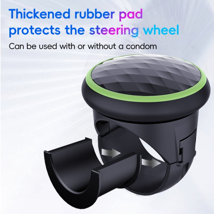 3R 3R-2253 Car Steering Wheel Booster Ball Car Steering Wheel Power Booster(Black Green) - Steering Wheel Accessories by 3R | Online Shopping South Africa | PMC TechLife | Buy Now Pay Later Mobicred
