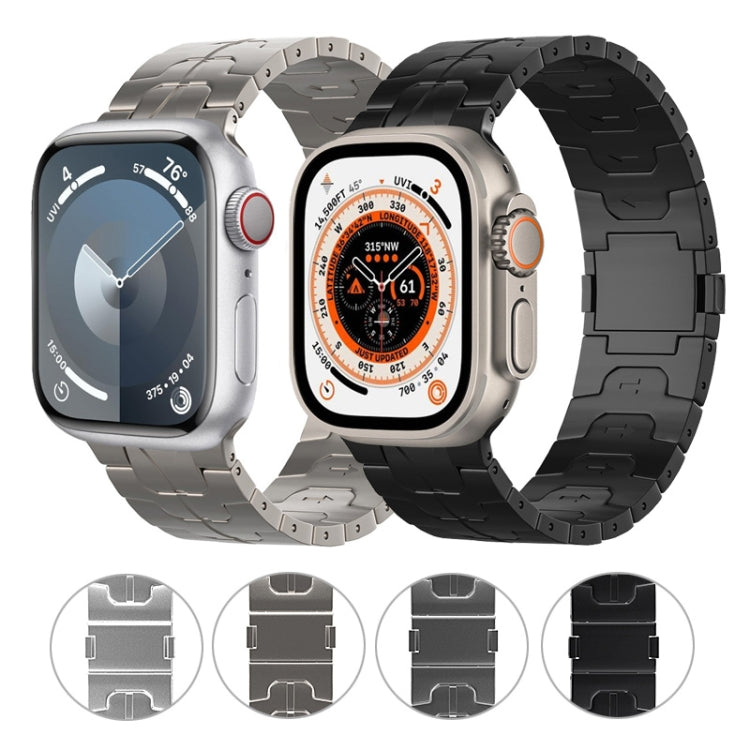 For Apple Watch Ultra 49mm Magnetic Buckle Titanium Alloy Watch Band(Silver) - free shipping - PMC TechLife - Order now!