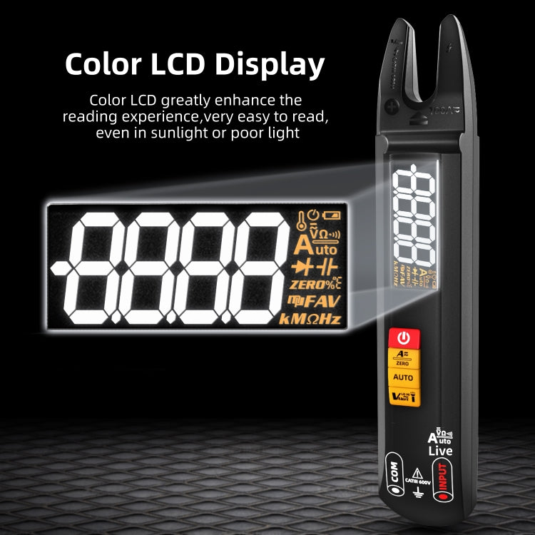 BSIDE U0 AC / DC Clamp Meter Electric Pen Current Digital Multimeter - Digital Multimeter by BSIDE | Online Shopping South Africa | PMC TechLife | Buy Now Pay Later Mobicred