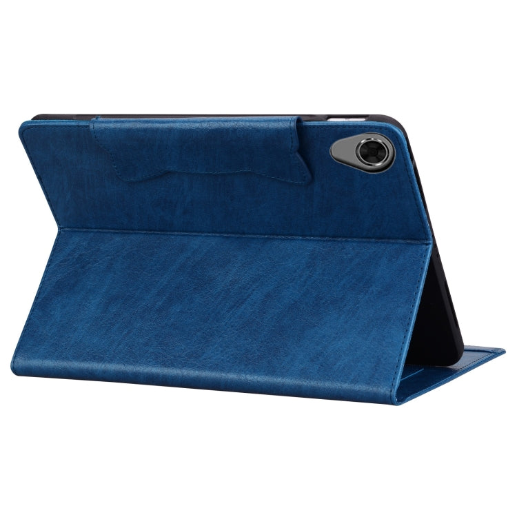 For Lenovo Tab M8 Cat Buckle Leather Tablet Case(Royal Blue) - Lenovo by PMC TechLife | Online Shopping South Africa | PMC TechLife | Buy Now Pay Later Mobicred