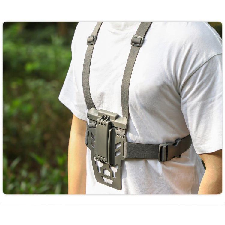 For DJI RC Pro Sunnylife Remote Control Waist Support Bracket Chest Strap(Grey) - free shipping - PMC TechLife - Order now!