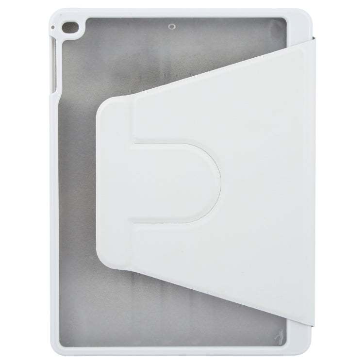 For iPad 9.7 2018 & 2017 / Air / Air2 GEBEI Acrylic TPU 3-folding Rotating Smart Tablet Leather Case withh Pen Slot(Grey) - free shipping - PMc TechLife - Order now!