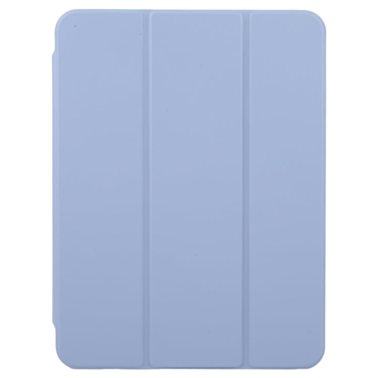 For iPad Air 13 2025 / 2024 GEBEI Acrylic TPU 3-folding Rotating Smart Tablet Leather Case withh Pen Slot(Light Purple) - iPad Air 13 2025 / 2024 Cases by GEBEI | Online Shopping South Africa | PMC TechLife | Buy Now Pay Later Mobicred