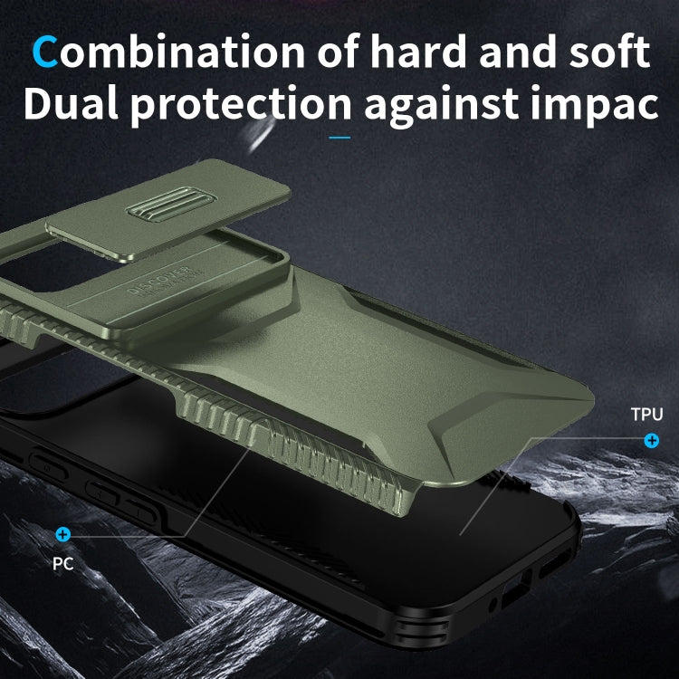 For Google Pixel 9 Pro XL Sliding Camshield Phone Case(Alpine Green) - Google Cases by PMC TechLife | Online Shopping South Africa | PMC TechLife | Buy Now Pay Later Mobicred