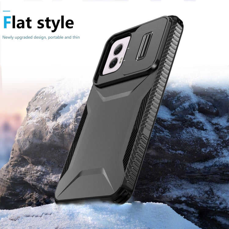For Motorola Moto G Power 5G 2024 Sliding Camshield Phone Case(Black) - Motorola Cases by PMC Jewellery | Online Shopping South Africa | PMC Jewellery | Buy Now Pay Later Mobicred