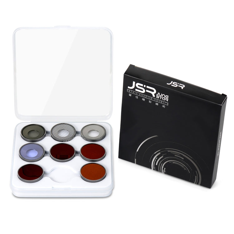 For DJI Osmo Action 4 JUNESTAR Threaded Camera Lens Filter, Filter:4 in 1 UV CPL ND16 ND32 - Lens Filter by JSR | Online Shopping South Africa | PMC TechLife | Buy Now Pay Later Mobicred