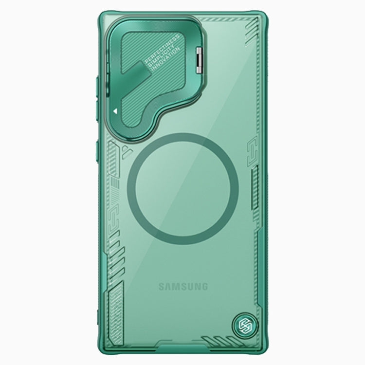 For Samsung Galaxy S24 Ultra 5G NILLKIN Ice Air Prop Series MagSafe Magnetic Cover Version Phone Case(Green) - free shipping - PMC Jewellery - Order now!