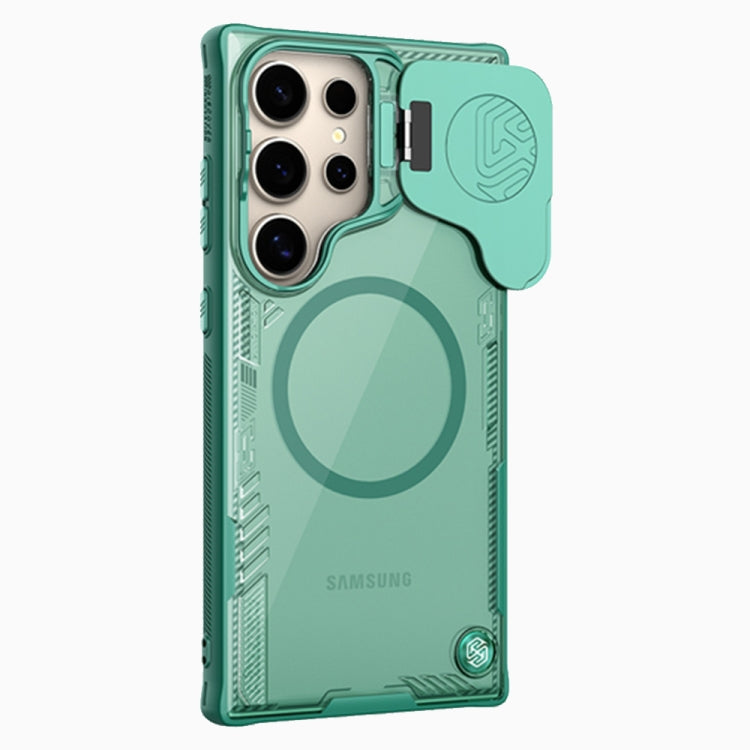For Samsung Galaxy S24 Ultra 5G NILLKIN Ice Air Prop Series MagSafe Magnetic Cover Version Phone Case(Green) - free shipping - PMC Jewellery - Order now!
