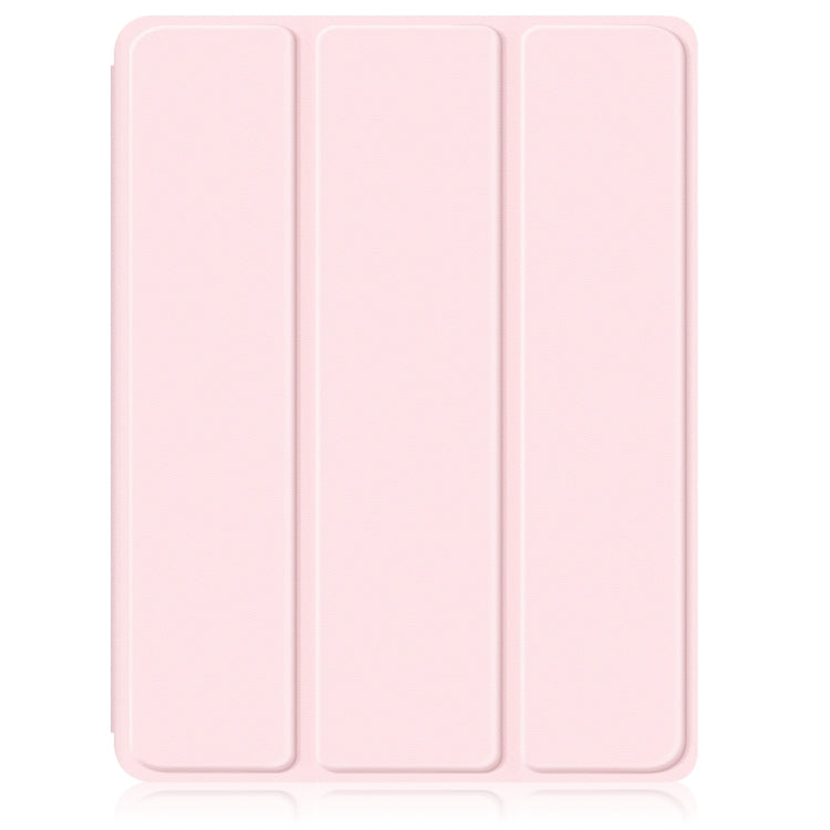 For iPad Air 11 2024 / Pro 11 2022 Acrylic 3-Fold Smart Leather Tablet Case(Pink) - free shipping - PMC TechLife - Order now!