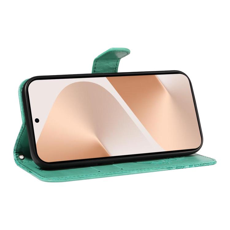 For Huawei Pura 80 5G Swallowtail Butterfly Embossed Leather Phone Case(Green) - free shipping - PMC TechLife - Order now!