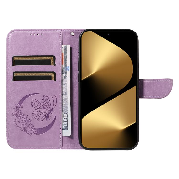 For Huawei Pura 80 Ultra 5G Swallowtail Butterfly Embossed Leather Phone Case(Purple) - free shipping - PMC TechLife - Order now!
