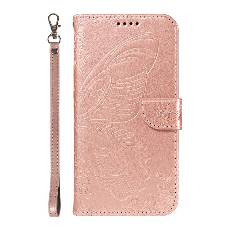 For Huawei Pura 80 Ultra 5G Swallowtail Butterfly Embossed Leather Phone Case(Rose Gold) - free shipping - PMC TechLife - Order now!