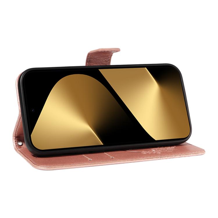 For Huawei Pura 80 Ultra 5G Swallowtail Butterfly Embossed Leather Phone Case(Rose Gold) - free shipping - PMC TechLife - Order now!