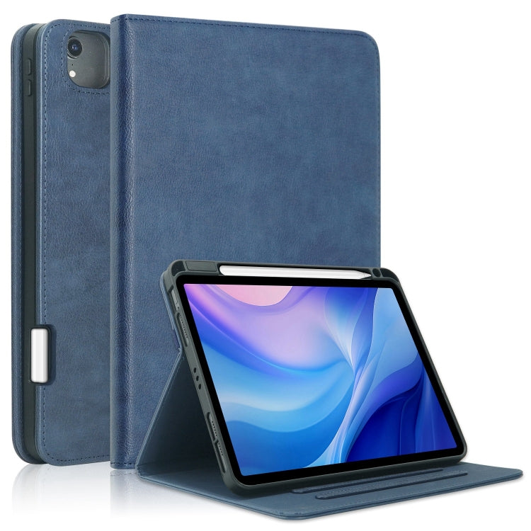 For iPad Air 11 2025 / 2024 Front Stand Smart TPU Leather Tablet Case(Dark Blue) - free shipping - PMC TechLife - Order now!