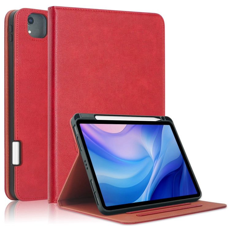 For iPad Air 11 2025 / 2024 Front Stand Smart TPU Leather Tablet Case(Red) - iPad Air 11 2025 / 2024 Cases by PMC TechLife | Online Shopping South Africa | PMC TechLife | Buy Now Pay Later Mobicred