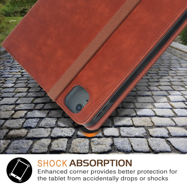 For iPad Air 13 2025 / 2024 Front Stand Smart TPU Leather Tablet Case(Brown) - iPad Air 13 2025 / 2024 Cases by PMC TechLife | Online Shopping South Africa | PMC TechLife | Buy Now Pay Later Mobicred