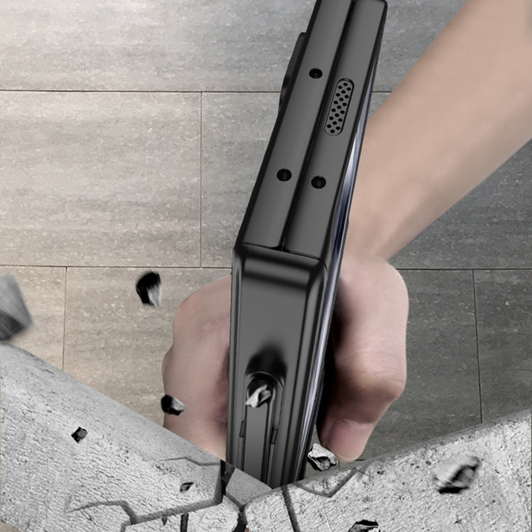 For Samsung Galaxy Z Fold6 GKK Integrated Full Coverage Magnetic Fold Phone Case with Pen Slot, Not Included Pen(Black) - free shipping - PMC Jewellery - Order now!