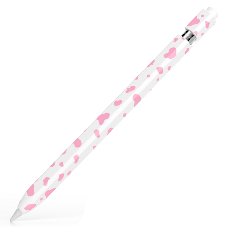 For Apple Pencil 1 Cow Pattern Stylus Silicone Protective Cover(Pink) - free shipping - PMC Jewellery - Order now!