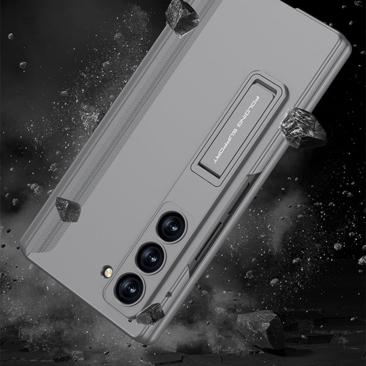 For Samsung Galaxy Z Fold6 GKK Integrated Magnetic Full Coverage Flip Phone Case with Pen Box, Not Included Pen(Green) - free shipping - PMC Jewellery - Order now!
