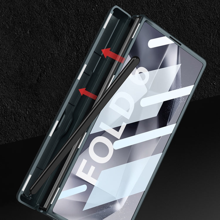 For Samsung Galaxy Z Fold6 GKK Integrated Magnetic Full Coverage Flip Phone Case with Pen Box, Not Included Pen(Titanium Gray) - free shipping - PMC Jewellery - Order now!
