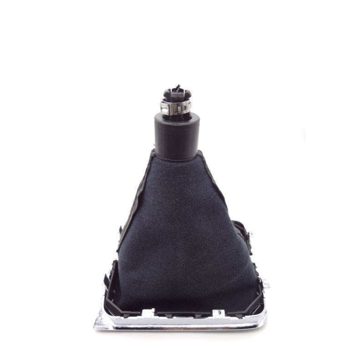For Volkswagen Passat B6 2005-2011 Car Gear Lever Hand Ball Leather Gear Shift Knob with Chrome Frame, Style:5 Speed - Shift Knob by PMC Jewellery | Online Shopping South Africa | PMC Jewellery | Buy Now Pay Later Mobicred