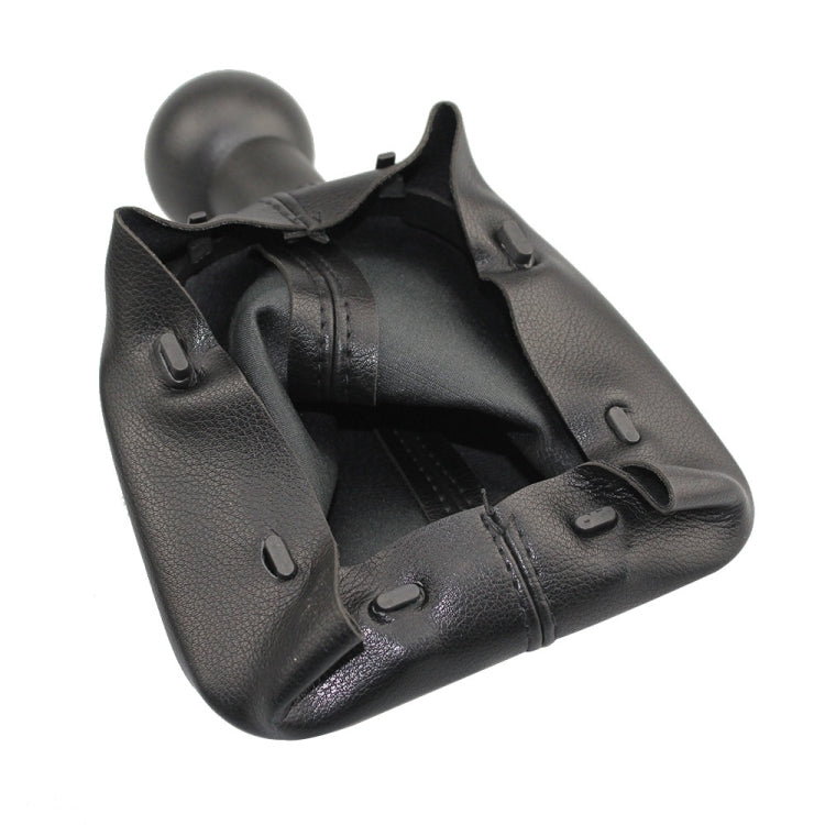 For Peugeot 207 / 307 / CC30 Car 5 Speed Gear Lever Hand Ball Leather Gear Shift Knob with Dustproof Cover - Shift Knob by PMC TechLife | Online Shopping South Africa | PMC TechLife | Buy Now Pay Later Mobicred