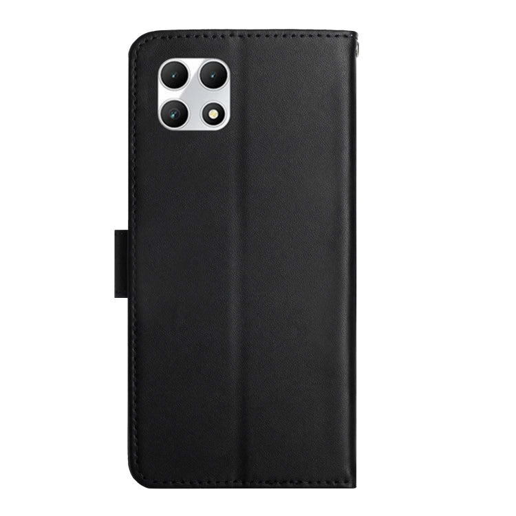 For T-Mobile REVVL 7 5G HT02 Genuine Leather Fingerprint-proof Flip Phone Case(Black) - More Brand by PMC TechLife | Online Shopping South Africa | PMC TechLife | Buy Now Pay Later Mobicred
