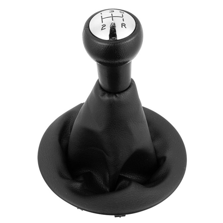 Car 5 Speed Gear Lever Hand Ball Leather Gear Shift Knob with Dustproof Cover for Citroen Berlingo III MK3 / Peugeot Partner 2008- - Shift Knob by PMC TechLife | Online Shopping South Africa | PMC TechLife | Buy Now Pay Later Mobicred