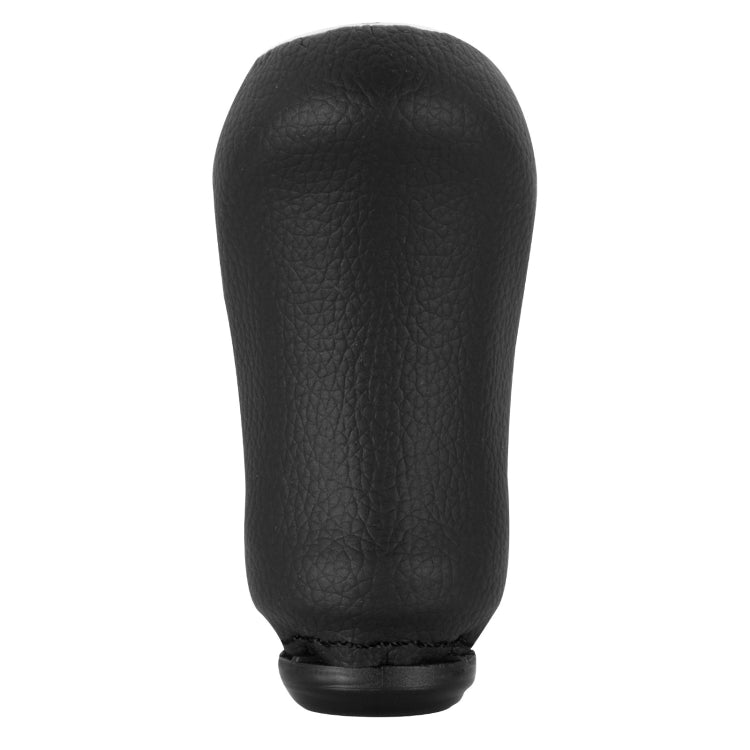 For Renault Clio III MK3 Car Gear Lever Knob Leather Gear Shift Knob(White) - Shift Knob by PMC TechLife | Online Shopping South Africa | PMC TechLife | Buy Now Pay Later Mobicred