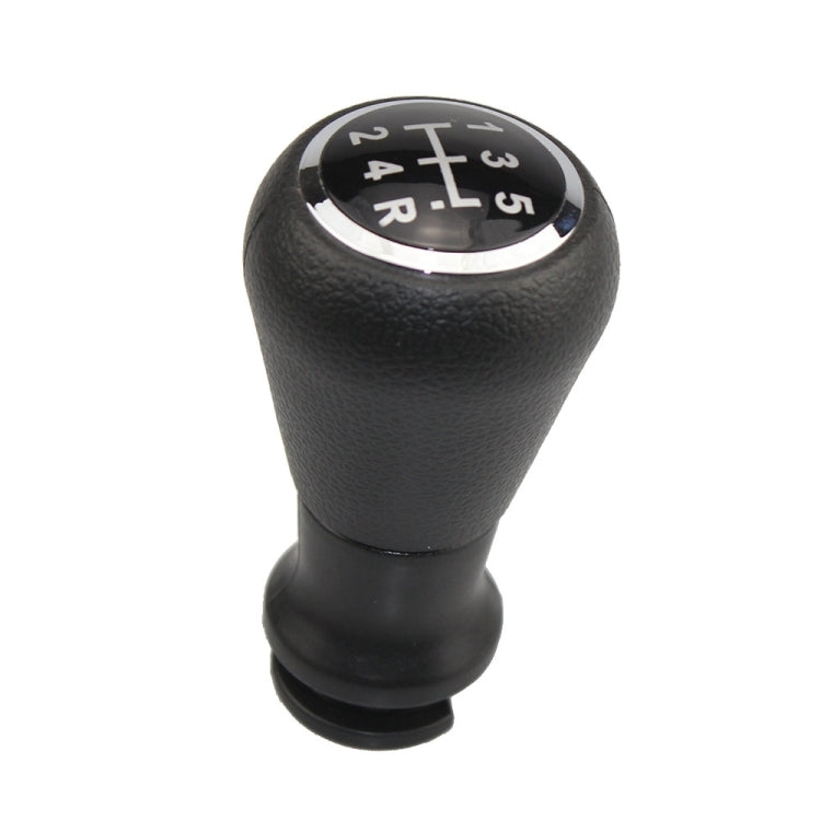 For Citroen C4 / Peugeot 307 Car Gear Lever Knob Leather Gear Shift Knob, with Converter(Black) - Shift Knob by PMC TechLife | Online Shopping South Africa | PMC TechLife | Buy Now Pay Later Mobicred