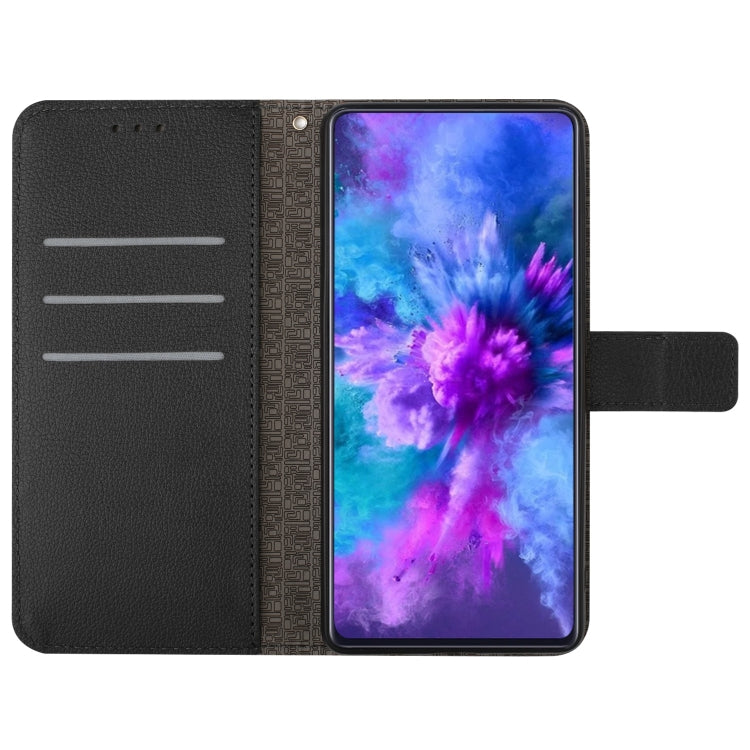 For Samsung Galaxy S25 Ultra 5G Rhombic Grid Texture Leather Phone Case(Black) - Galaxy S25 Ultra 5G Cases by PMC Jewellery | Online Shopping South Africa | PMC Jewellery | Buy Now Pay Later Mobicred