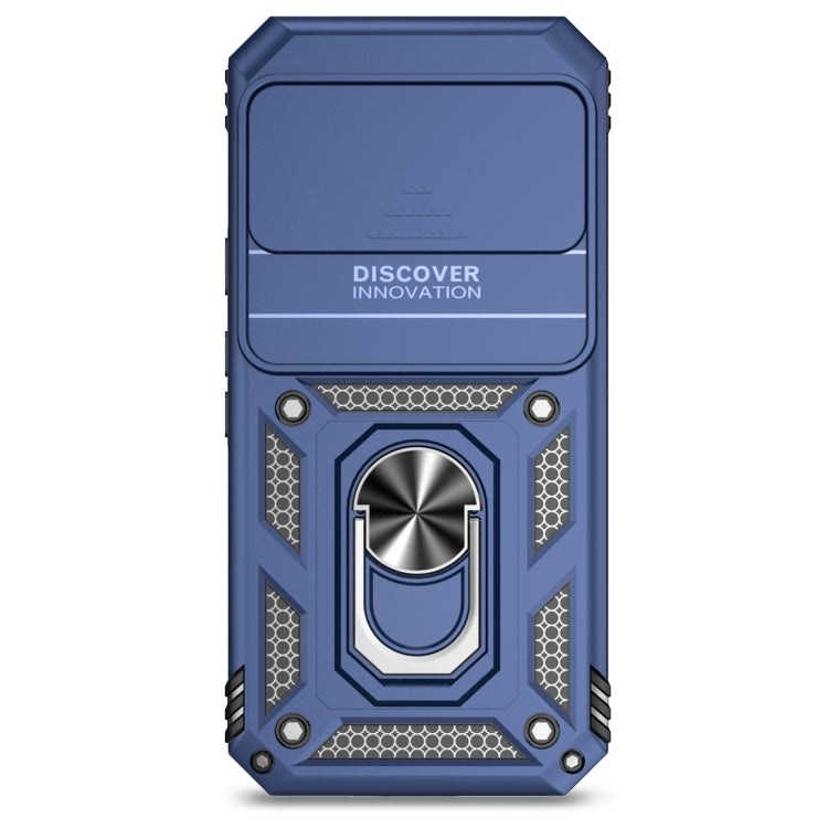 For Google Pixel 9 Sliding Camshield Holder Phone Case(Blue) - Google Cases by PMC TechLife | Online Shopping South Africa | PMC TechLife | Buy Now Pay Later Mobicred