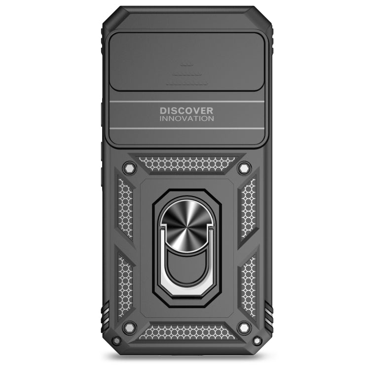 For Google Pixel 9 Pro Sliding Camshield Holder Phone Case(Black) - Google Cases by PMC TechLife | Online Shopping South Africa | PMC TechLife | Buy Now Pay Later Mobicred