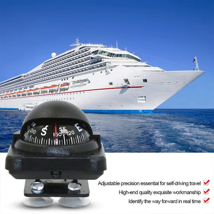 Nisa LC380 Car Compass Ball Car Decoration - Clocks & Car Meters by PMC TechLife | Online Shopping South Africa | PMC TechLife | Buy Now Pay Later Mobicred