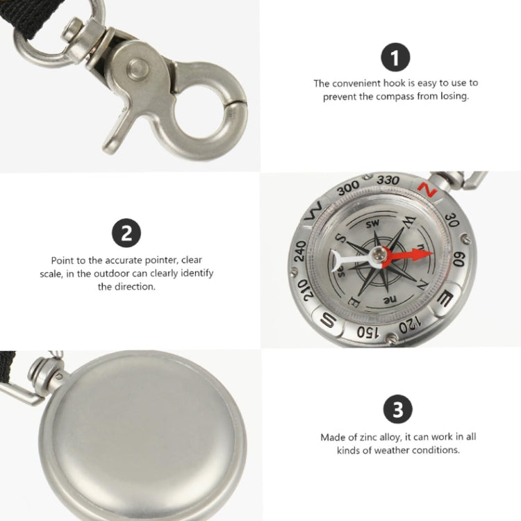 Nisa T49 Retro Keychain Compass - free shipping - PMC TechLife - Order now!