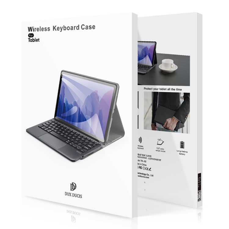 For iPad Pro 13 2024 DUX DUCIS TK Series Wireless Bluetooth Keyboard Tablet Protective Case(Black) - free shipping - PMC TechLife - Order now!