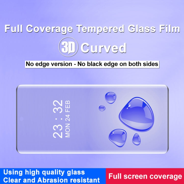 For OPPO Reno12 Global imak No Edge Version 3D Curved Full Screen Tempered Glass Film - OPPO Tempered Glass by imak | Online Shopping South Africa | PMC Jewellery | Buy Now Pay Later Mobicred