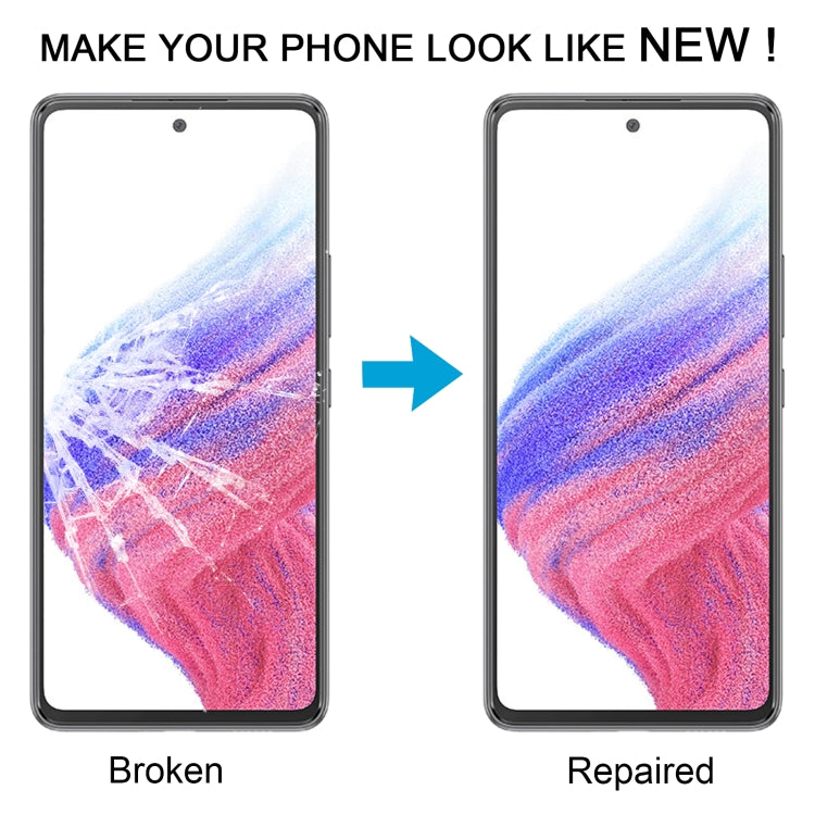 For Samsung Galaxy A53 5G SM-A536B 10pcs Front Screen Outer Glass Lens with OCA Optically Clear Adhesive - free shipping - PMc TechLife - Order now!