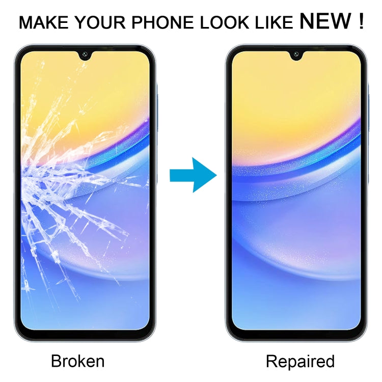 For Samsung Galaxy A15 4G SM-A155F 10pcs Front Screen Outer Glass Lens with OCA Optically Clear Adhesive - free shipping - PMc TechLife - Order now!