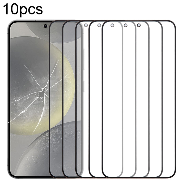 For Samsung Galaxy S24 SM-S921B 10pcs Front Screen Outer Glass Lens with OCA Optically Clear Adhesive - free shipping - PMc TechLife - Order now!
