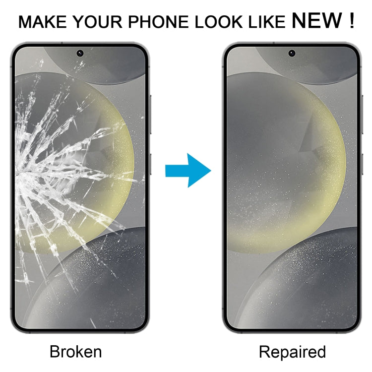 For Samsung Galaxy S24 SM-S921B 10pcs Front Screen Outer Glass Lens with OCA Optically Clear Adhesive - free shipping - PMc TechLife - Order now!