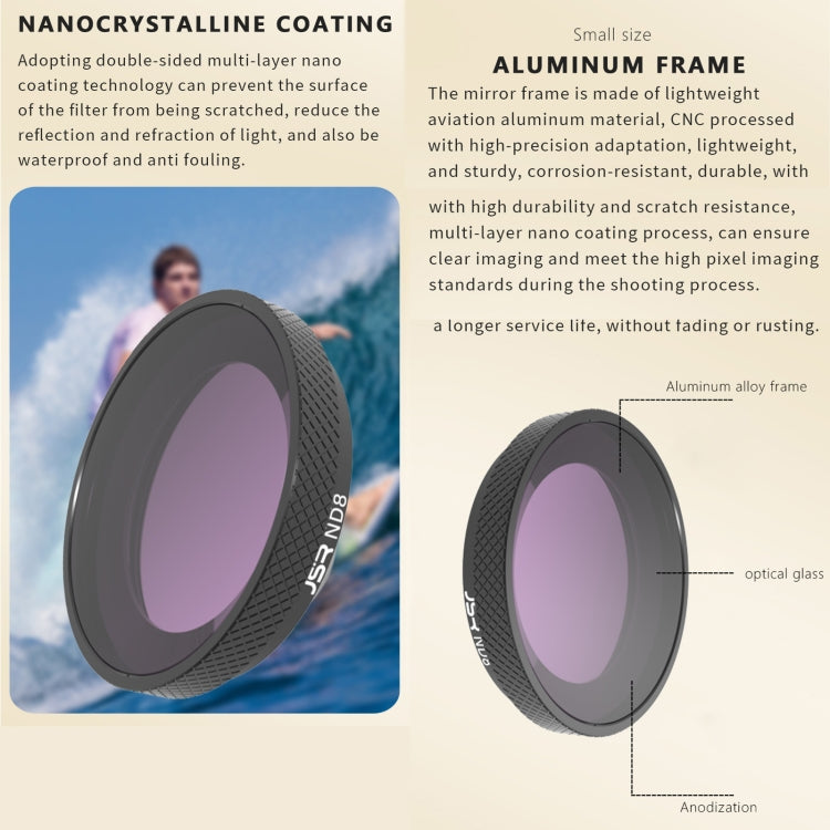 For Insta360 GO 3S JUNESTAR Camera Lens Filter, Filter:STAR - free shipping - PMC TechLife - Order now!