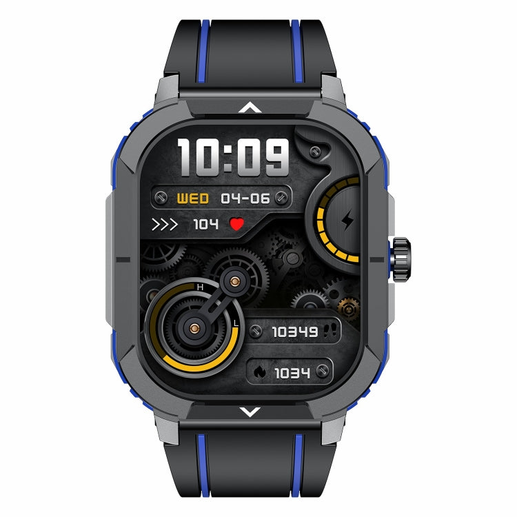 LEMFO HK56 2.06 inch BT5.3 IP68 Sport Smart Watch, Support Bluetooth Call / Message Notification / Heart Rate / Blood Pressure Health Monitor(Blue) - free shipping - PMC TechLife - Order now!