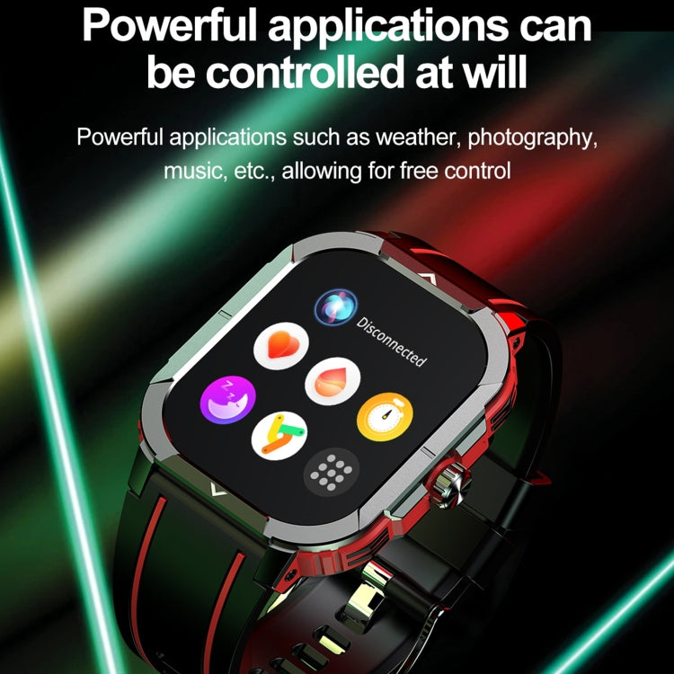 LEMFO HK56 2.06 inch BT5.3 IP68 Sport Smart Watch, Support Bluetooth Call / Message Notification / Heart Rate / Blood Pressure Health Monitor(Orange) - free shipping - PMC TechLife - Order now!