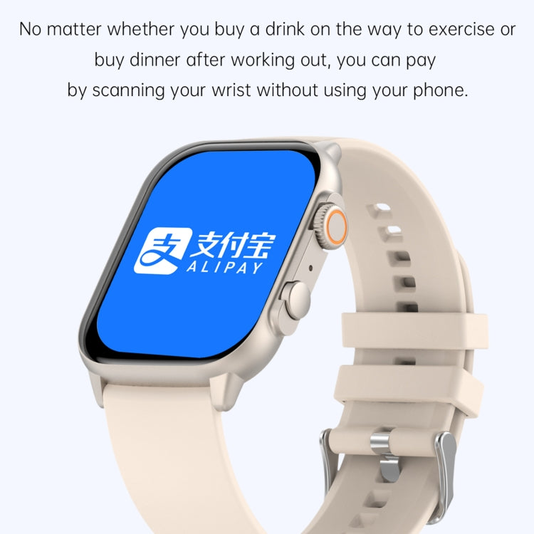 LEMFO HK95 1.952 inch BT5.0 IP68 Sport Smart Watch, Support Bluetooth Call / Sleep / Blood Oxygen / Heart Rate / Blood Pressure Health Monitor(Gold) - Smart Watches by LEMFO | Online Shopping South Africa | PMC TechLife | Buy Now Pay Later Mobicred