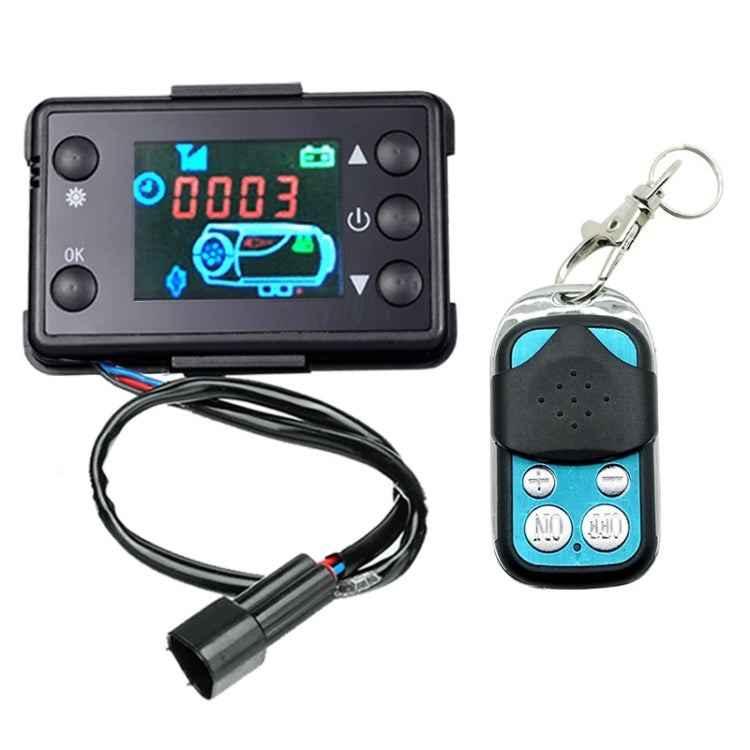 Car 12V / 24V Parking Heater LCD Monitor Switch with Remote Controller(Black) - Engine Fittings by PMC TechLife | Online Shopping South Africa | PMC TechLife | Buy Now Pay Later Mobicred