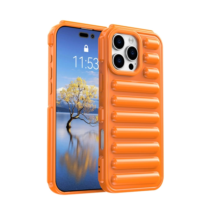 For iPhone 16 Pro Max Capsule Series Candy Color TPU Phone Case(Orange) - iPhone 16 Pro Max Cases by PMC TechLife | Online Shopping South Africa | PMC TechLife | Buy Now Pay Later Mobicred